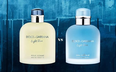 D&G Light Blue vs. Light Blue Intense Comparison.